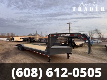2026 Lamar Trailers 102X36 Gooseneck Car Hauler Trailer