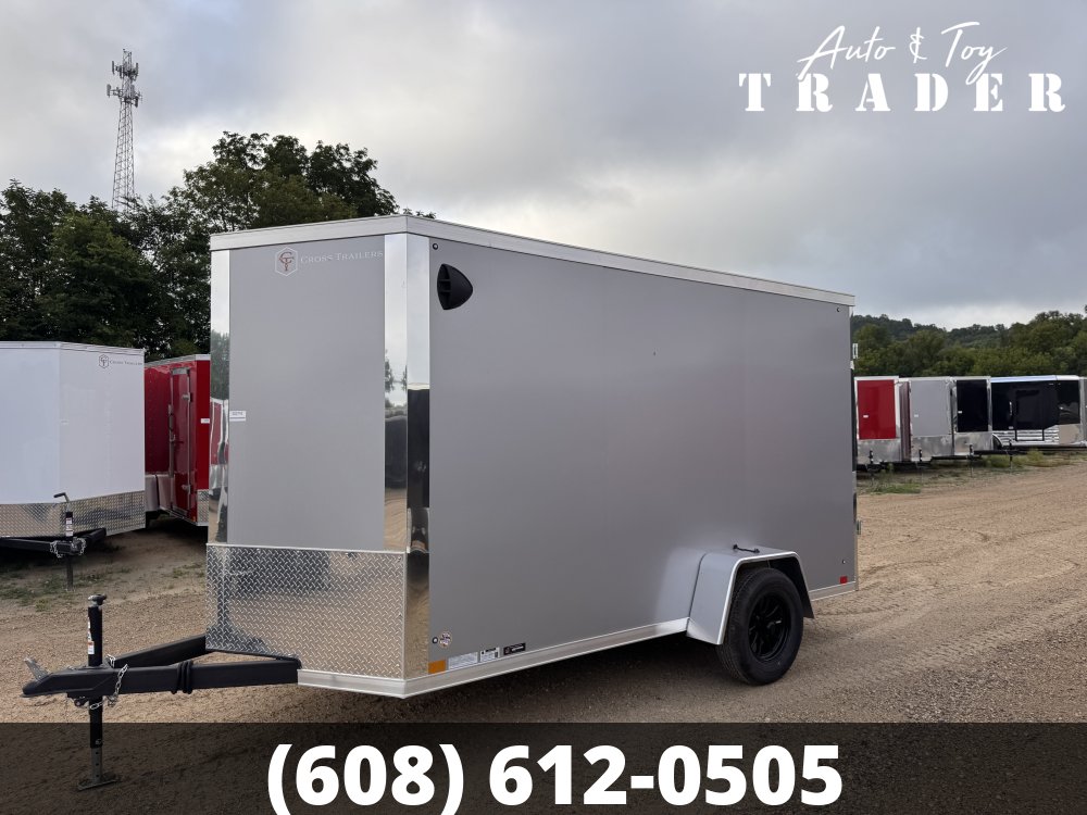 2026 Cross Trailers 6X12 Alpha Cargo / Enclosed Trailer - HAIL