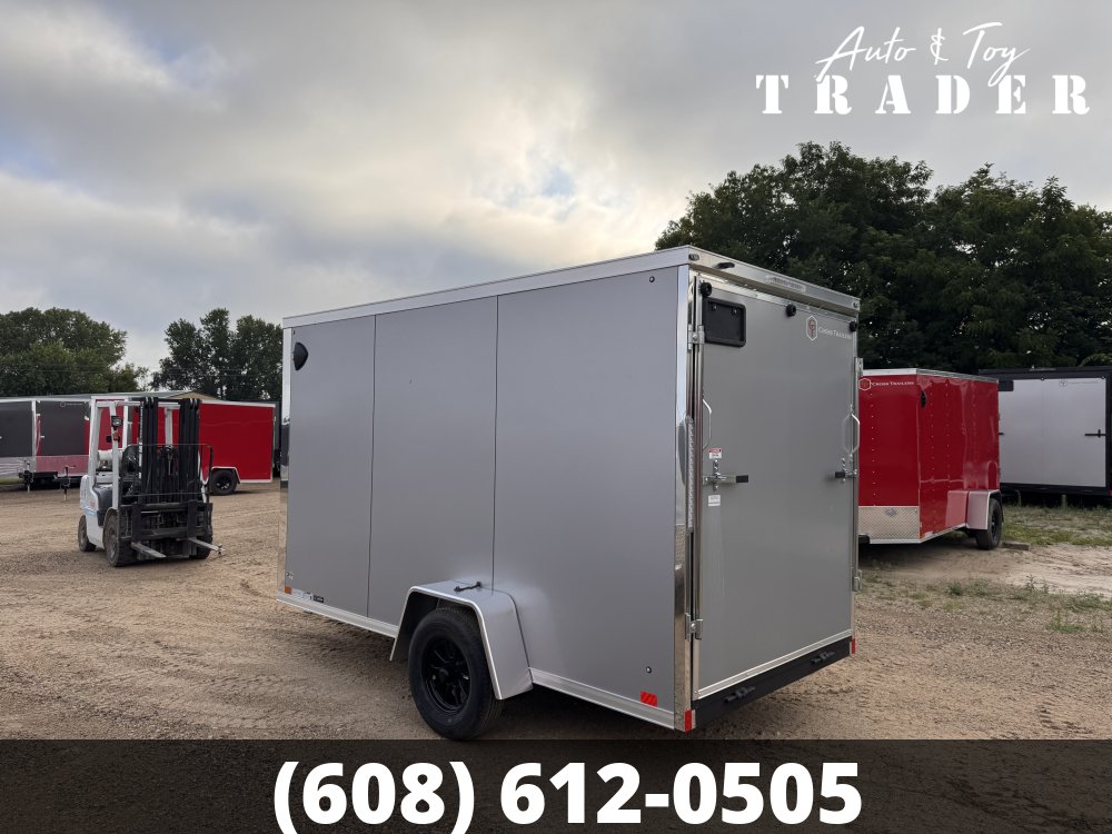 2026 Cross Trailers 6X12 Alpha Cargo / Enclosed Trailer - HAIL