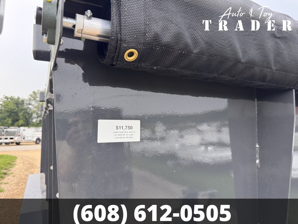 2027 Lamar Trailers 83X14 Dump Trailer