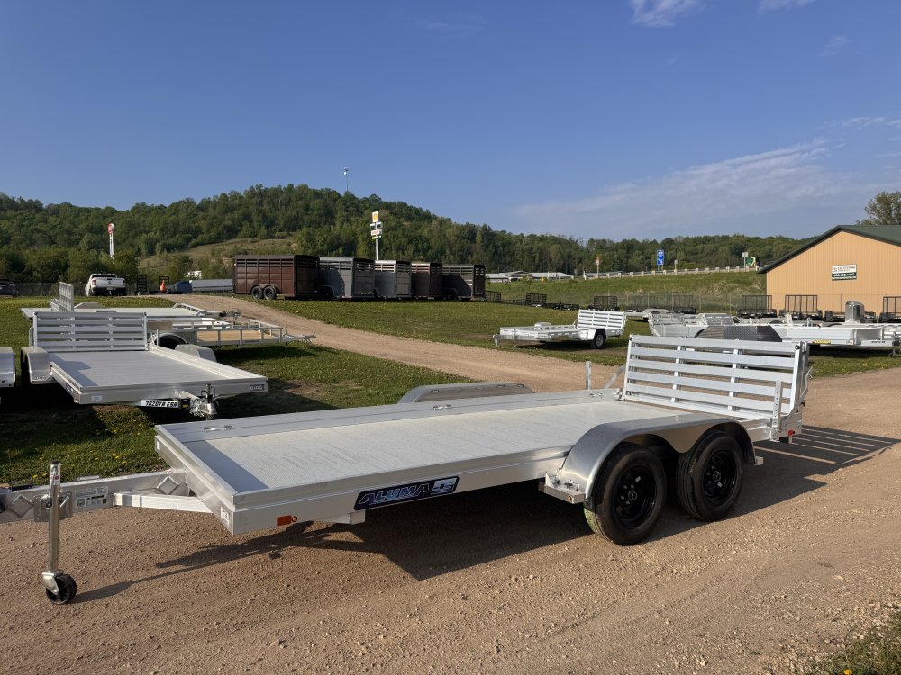 2025 Aluma 7816ESA-TA-EL-BT Aluminum Utility Trailer