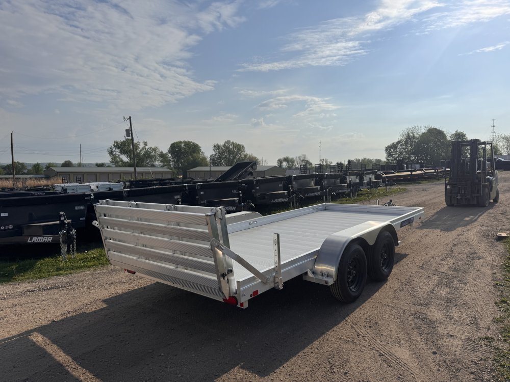 2025 Aluma 7816ESA-TA-EL-BT Aluminum Utility Trailer
