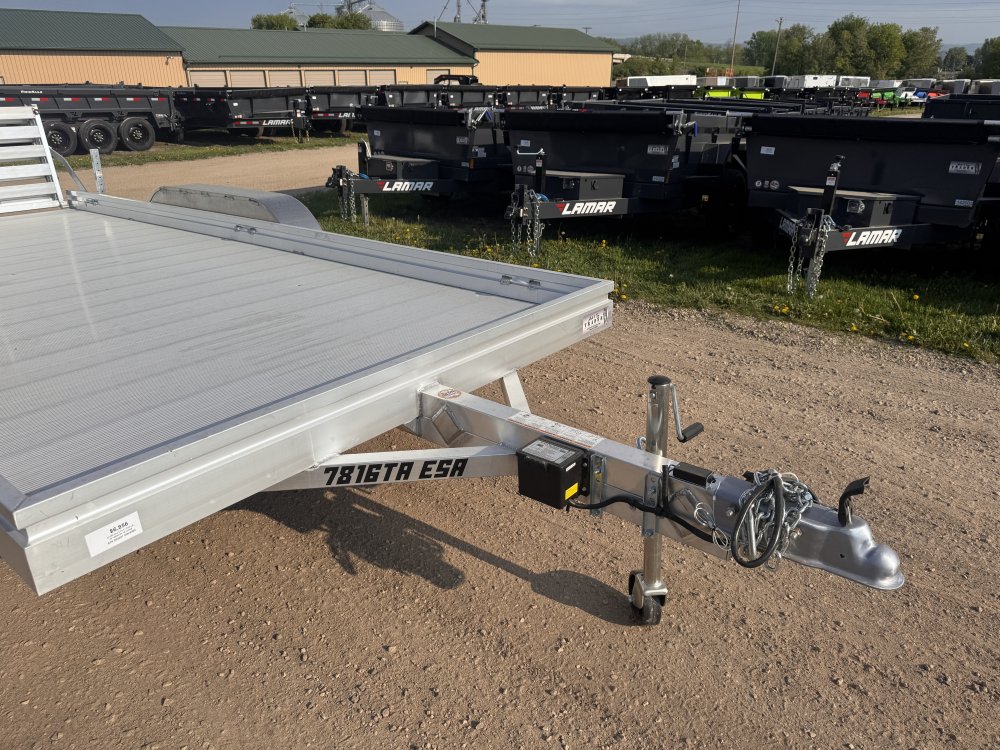 2025 Aluma 7816ESA-TA-EL-BT Aluminum Utility Trailer