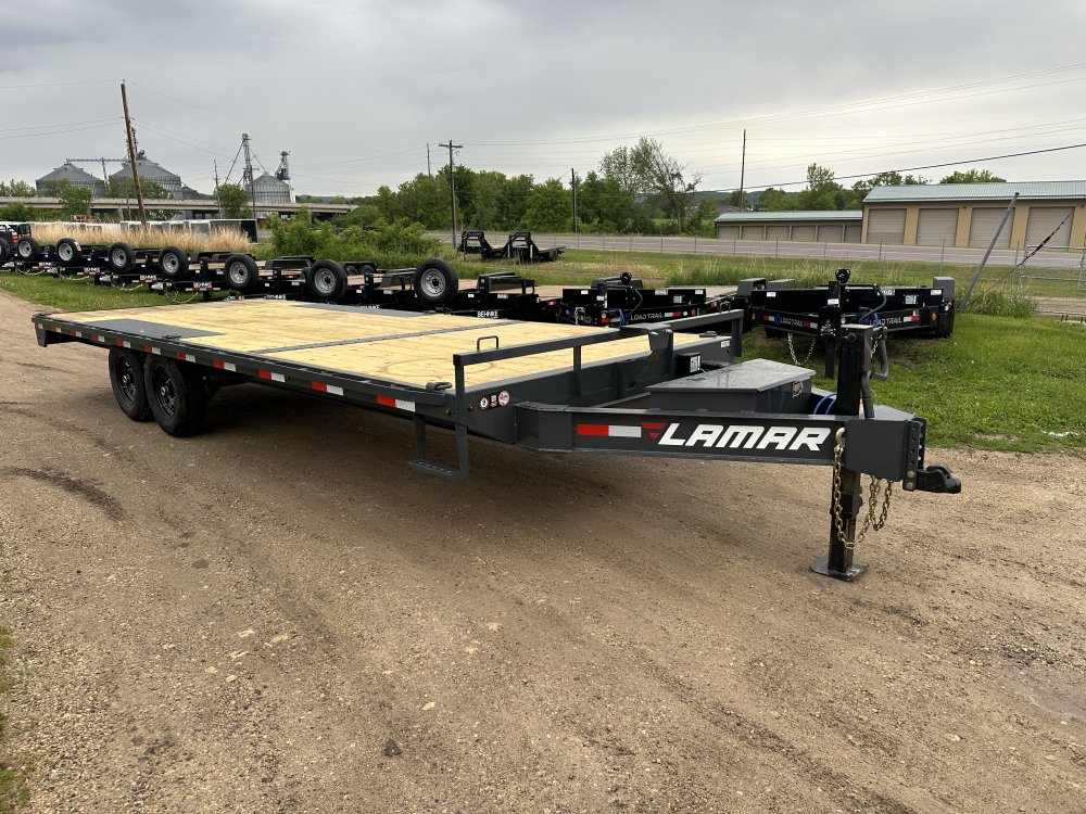 2025 Lamar Trailers 102X22 Deckover Trailer