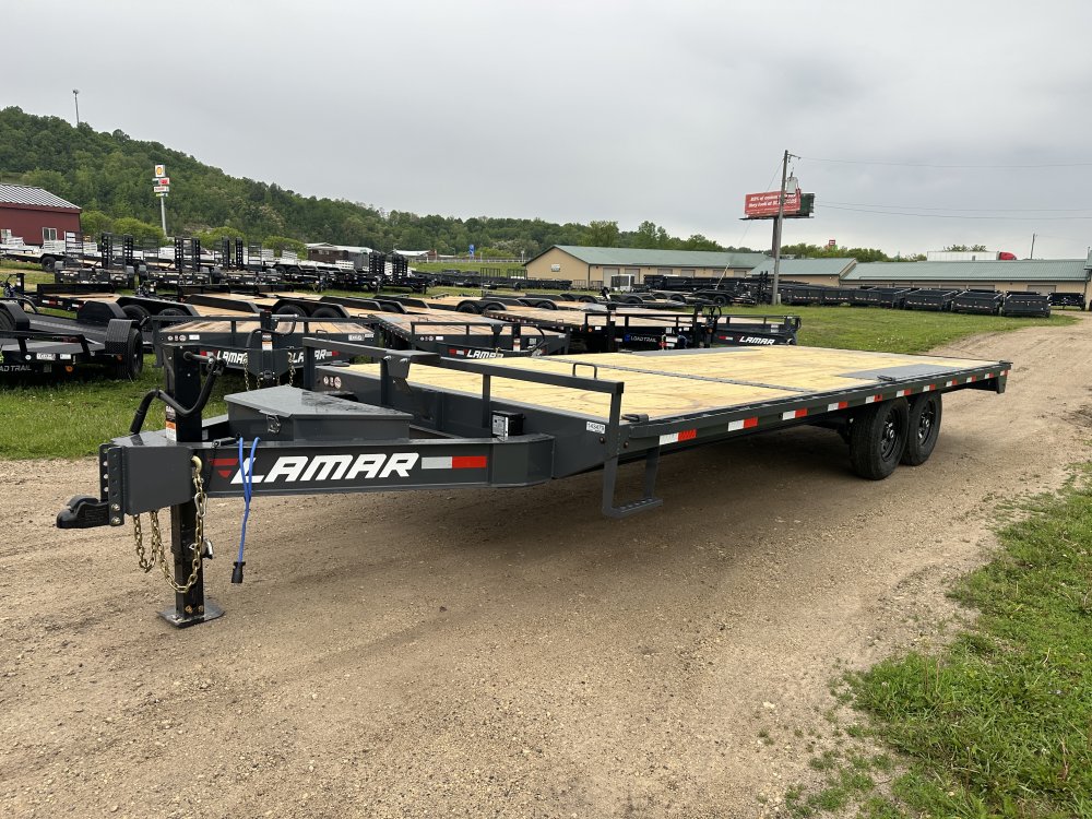 2025 Lamar Trailers 102X22 Deckover Trailer