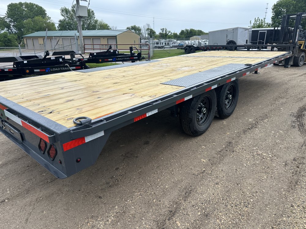 2025 Lamar Trailers 102X22 Deckover Trailer
