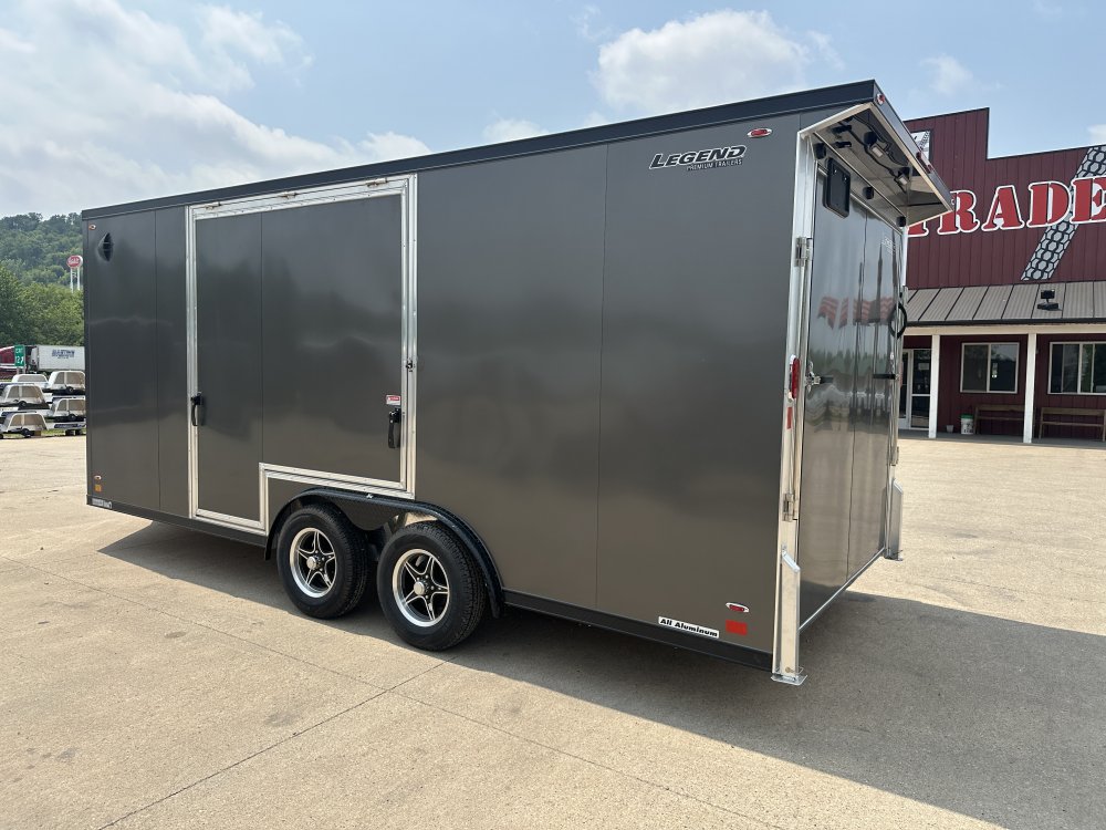2026 Legend Trailers 8X18 Aluminum FTV Cargo / Enclosed Trailer
