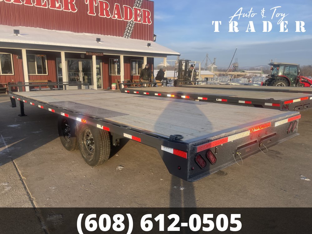 2026 Lamar Trailers 102X22 Deckover Trailer