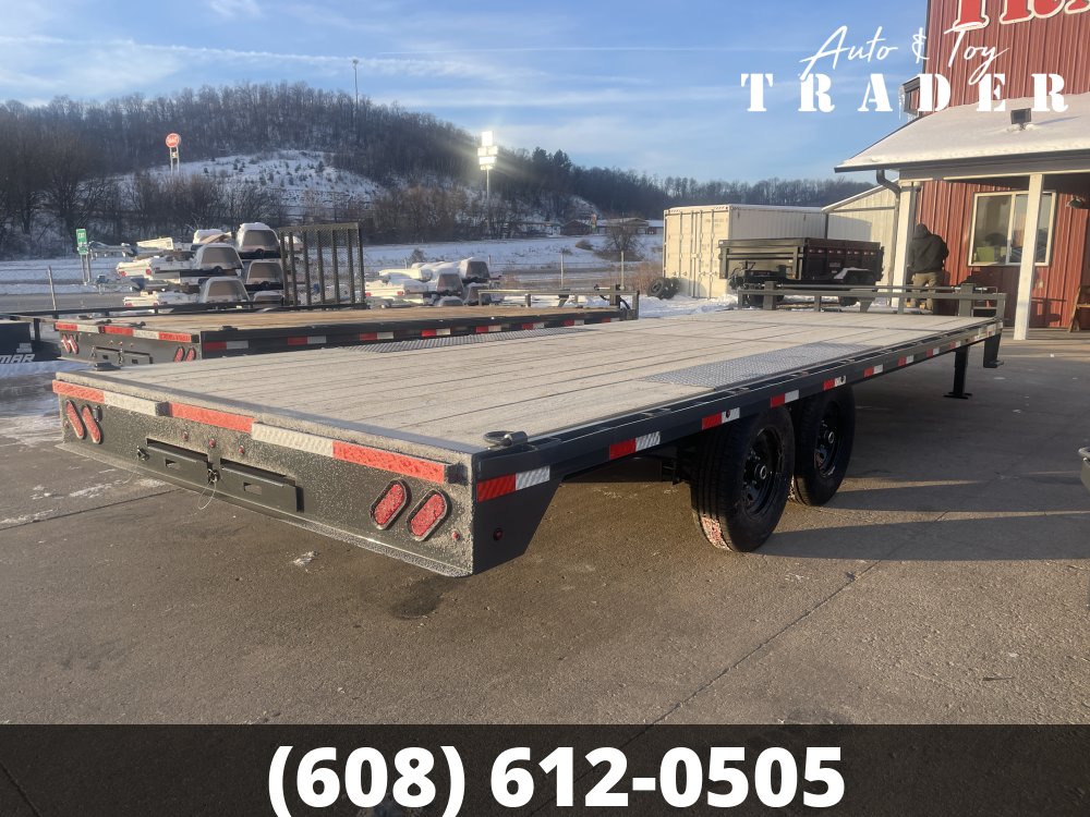 2026 Lamar Trailers 102X22 Deckover Trailer