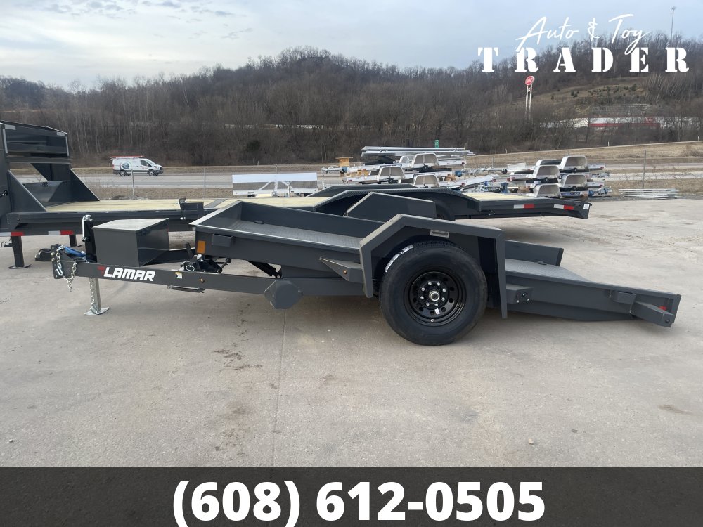 2026 Lamar 79X12 Scissor Hauler Tilt Equipment Trailer