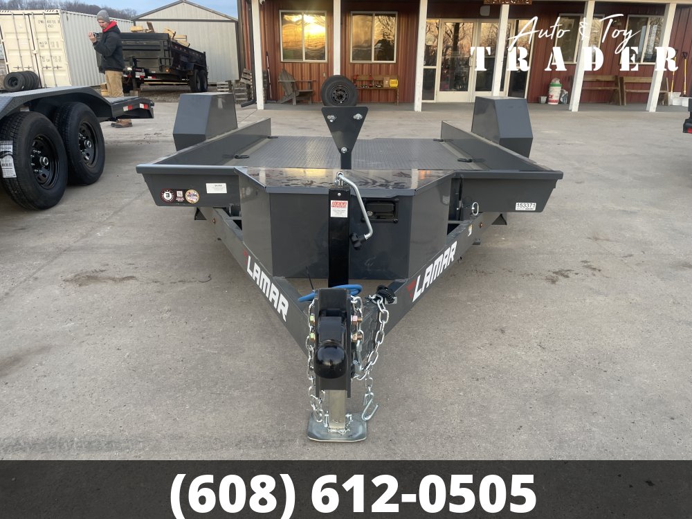 2026 Lamar 79X12 Scissor Hauler Tilt Equipment Trailer