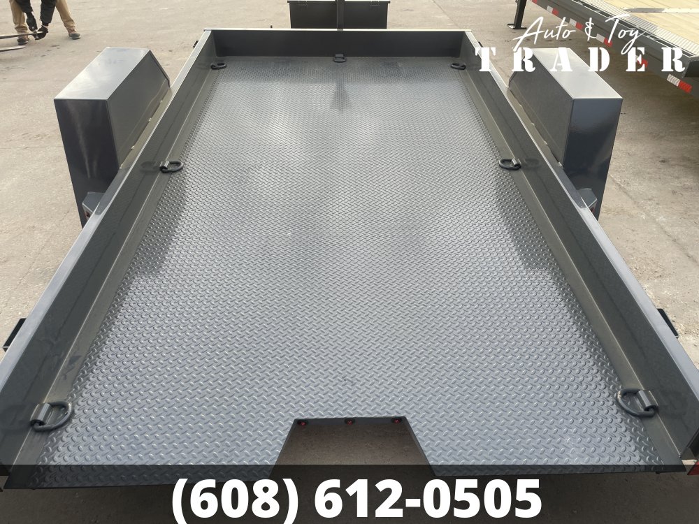 2026 Lamar 79X12 Scissor Hauler Tilt Equipment Trailer