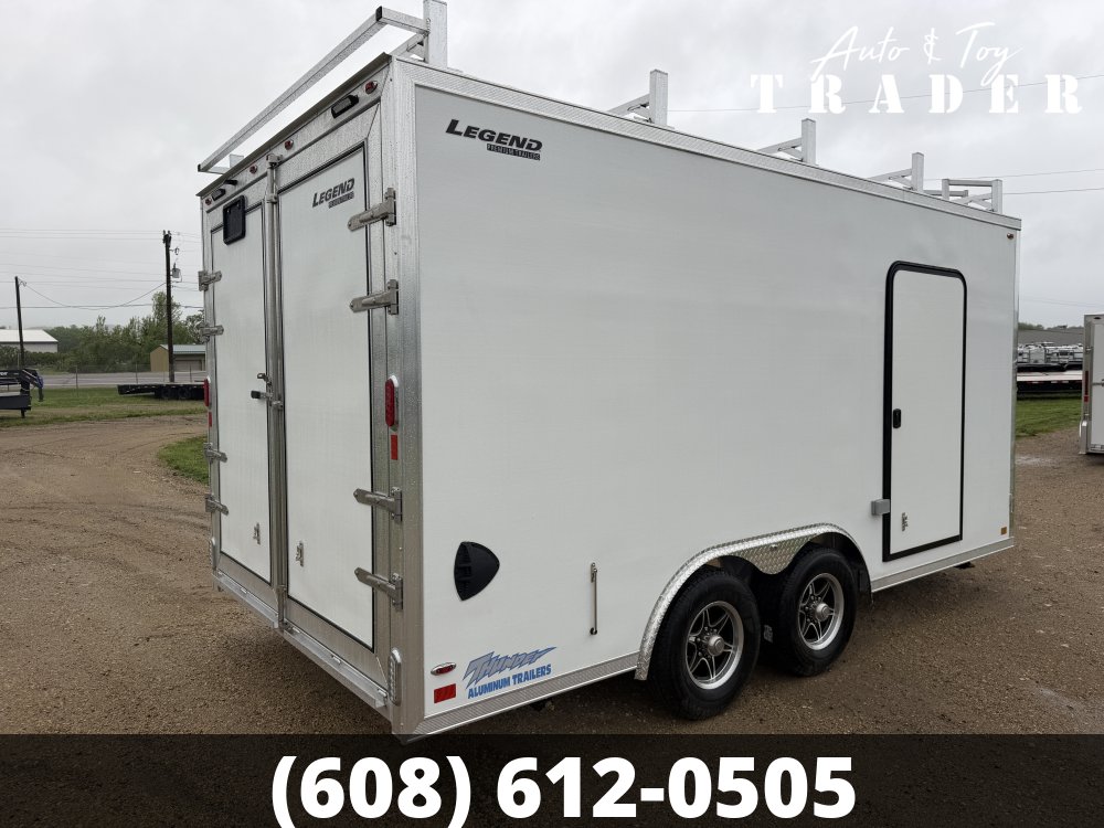 2026 Legend Trailers 8.5X16 Aluminum Thunder Cargo / Enclosed Trailer