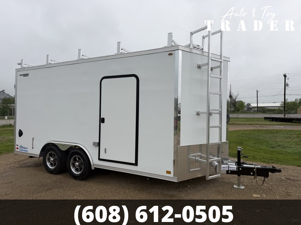 2026 Legend Trailers 8.5X16 Aluminum Thunder Cargo / Enclosed Trailer