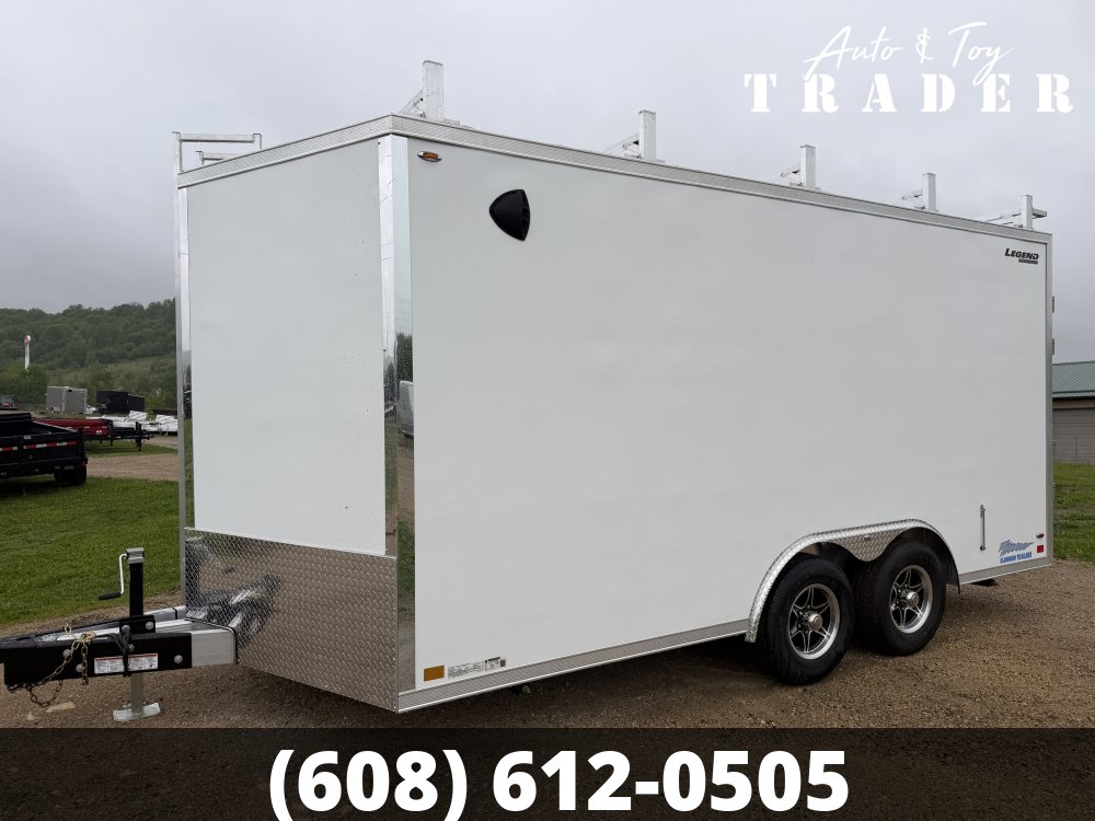 2026 Legend Trailers 8.5X16 Aluminum Thunder Cargo / Enclosed Trailer