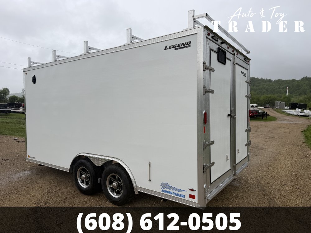 2026 Legend Trailers 8.5X16 Aluminum Thunder Cargo / Enclosed Trailer