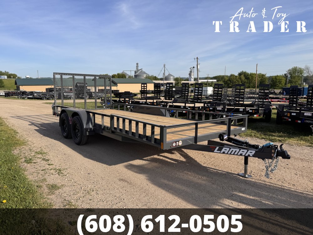 2026 Lamar Trailers 83X18 Utility Trailer