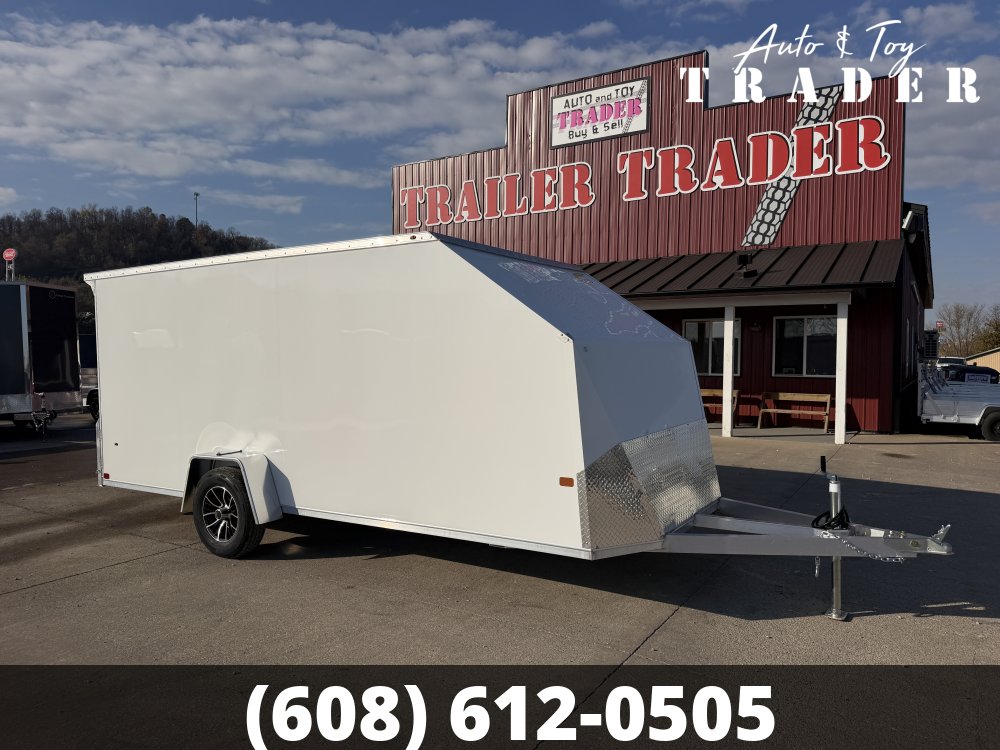 2027 NEO 7X16 NASB Aluminum Enclosed Snowmobile Trailer