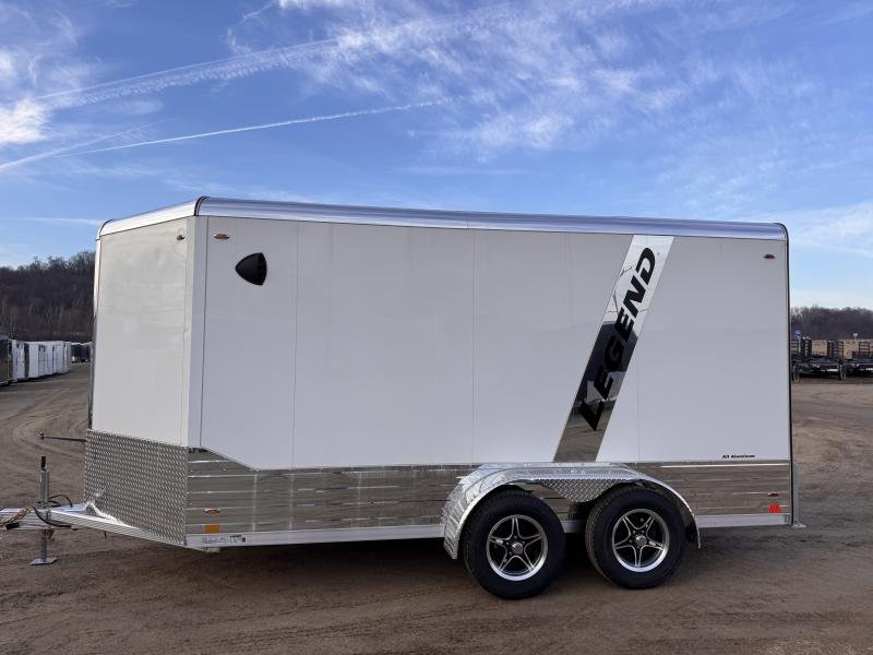 2025 Legend Trailers 7X14 Aluminum DVN Cargo / Enclosed Trailer
