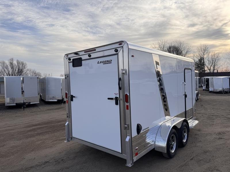 2025 Legend Trailers 7X14 Aluminum DVN Cargo / Enclosed Trailer