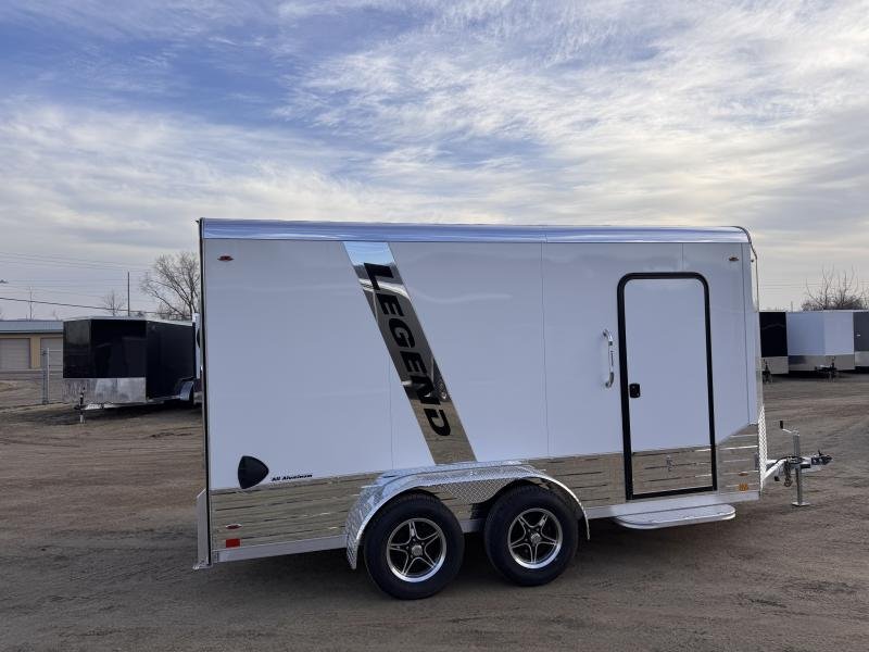 2025 Legend Trailers 7X14 Aluminum DVN Cargo / Enclosed Trailer