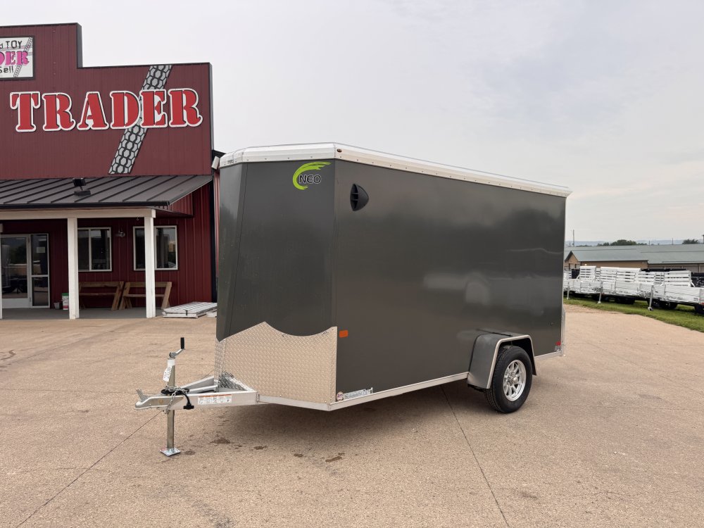 2026 NEO Trailers 6X12 Aluminum NAV Cargo / Enclosed Trailer