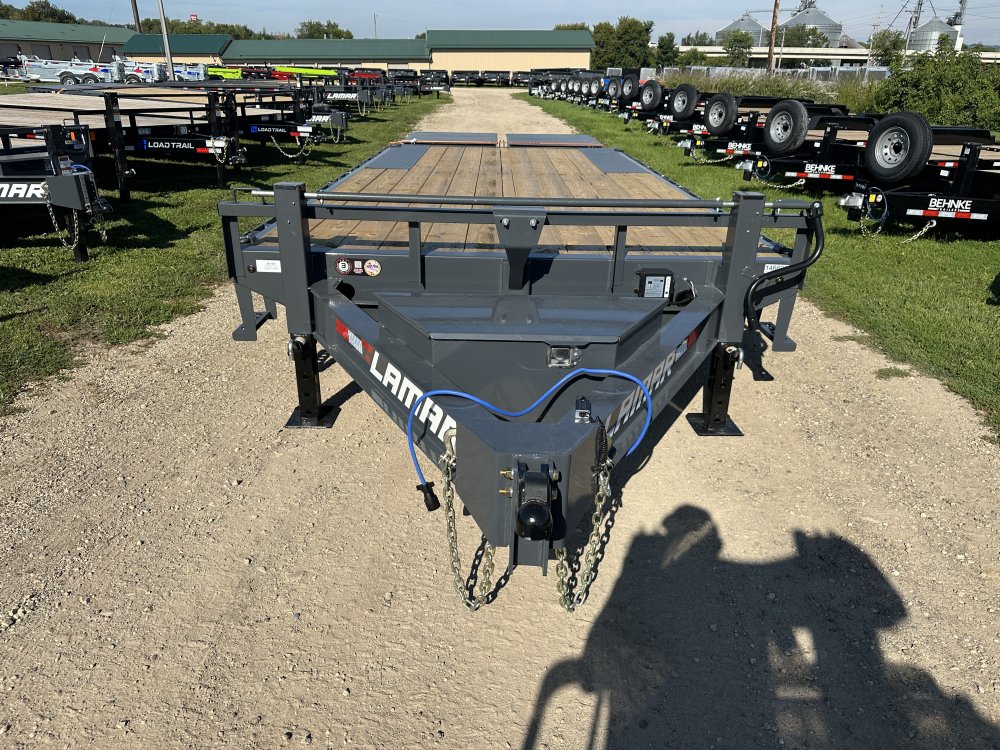 2026 Lamar Trailers 102X22 Deckover Trailer
