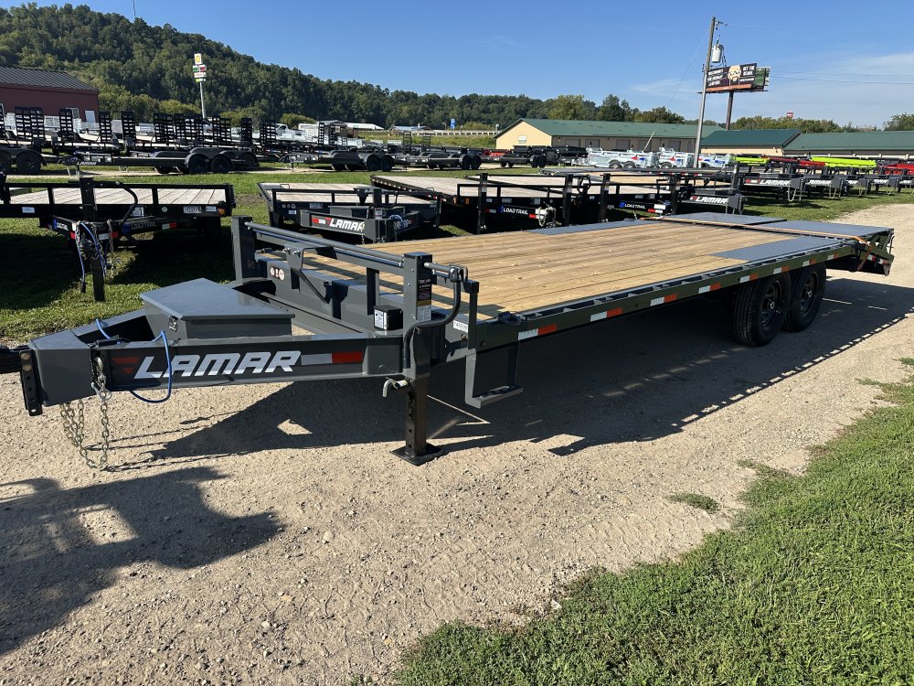 2026 Lamar Trailers 102X22 Deckover Trailer