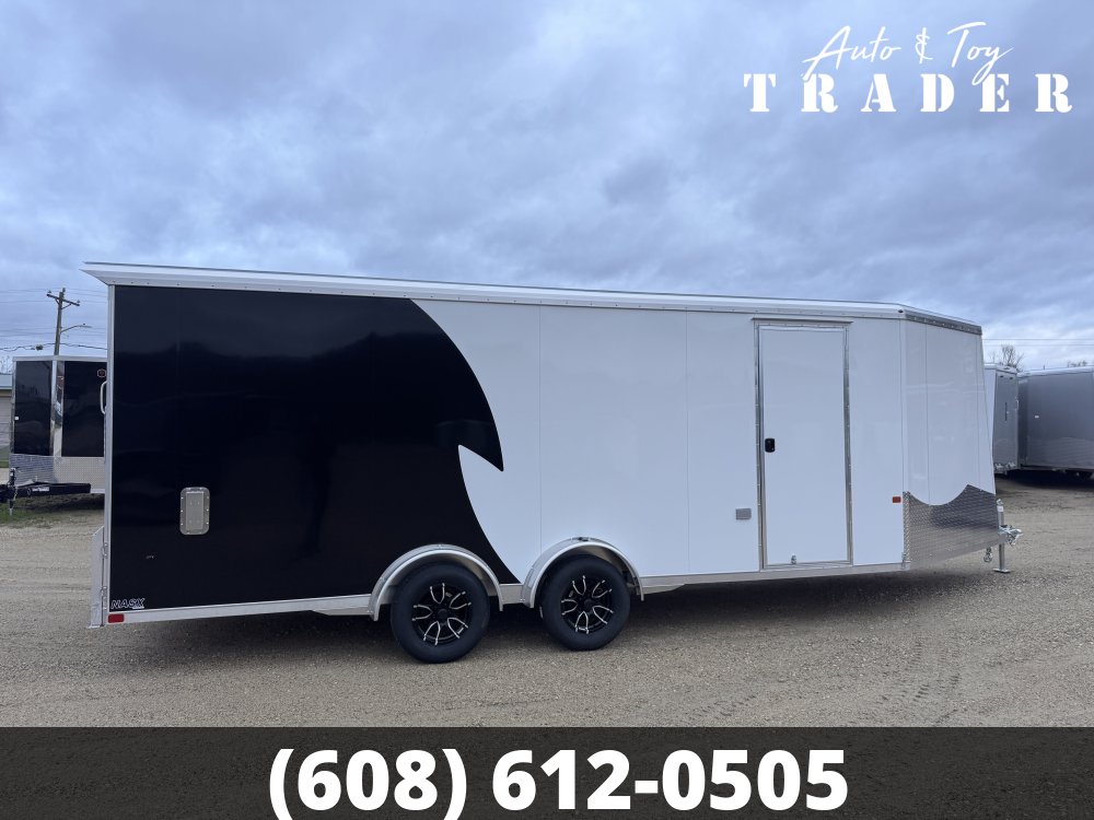 2026 NEO Trailers 7.5X25 Aluminum NASX Snowmobile Trailer