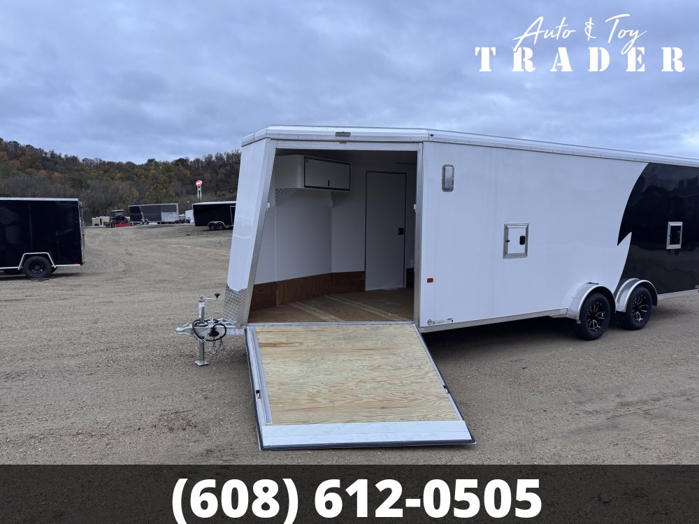 2026 NEO Trailers 7.5X25 Aluminum NASX Snowmobile Trailer
