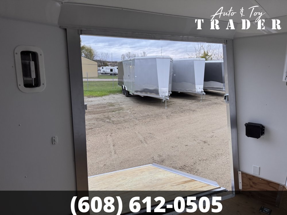 2026 NEO Trailers 7.5X25 Aluminum NASX Snowmobile Trailer