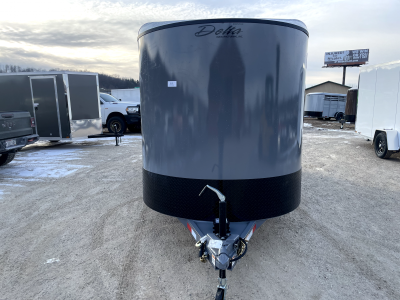 2025 Delta Manufacturing 6X16 Stock Trailer
