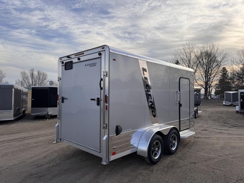 2025 Legend Trailers 7X14 Aluminum DVN Cargo / Enclosed Trailer