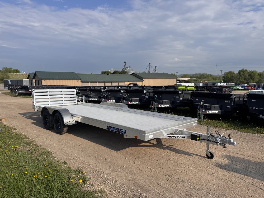2025 Aluma 7820ESA-TA-EL-BT Aluminum Utility Trailer