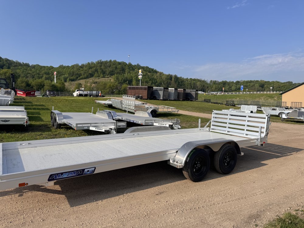 2025 Aluma 7820ESA-TA-EL-BT Aluminum Utility Trailer