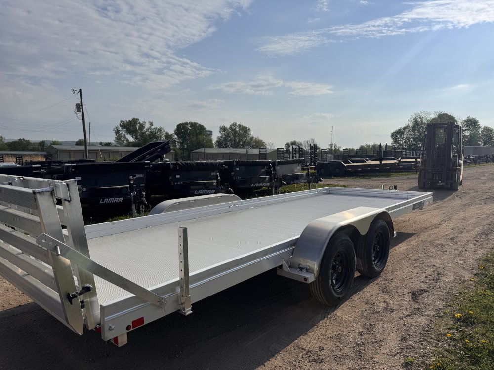 2025 Aluma 7820ESA-TA-EL-BT Aluminum Utility Trailer