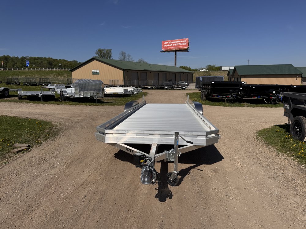 2026 Aluma 7824TA-EL-R-RTD Aluminum Utility Trailer