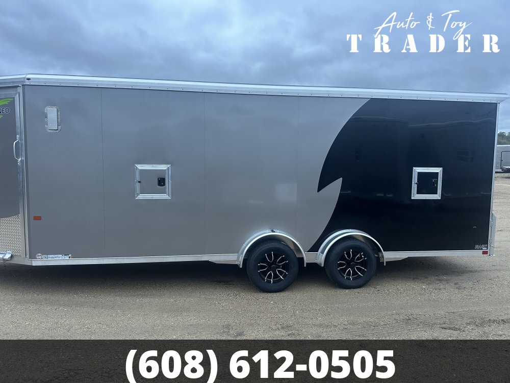 2026 NEO Trailers 7.5X25 Aluminum NASX Snowmobile Trailer