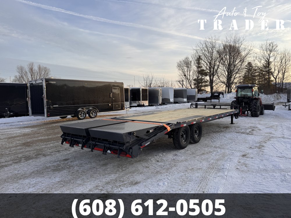 2026 Lamar Trailers 102X24 Deckover Trailer