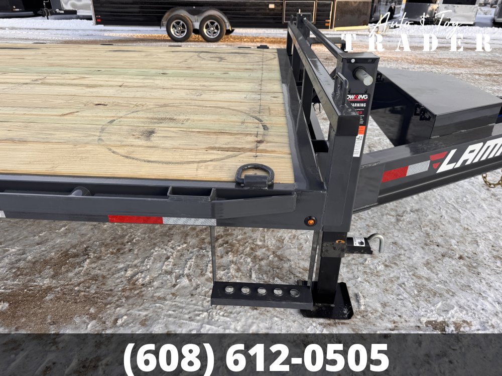 2026 Lamar Trailers 102X24 Deckover Trailer