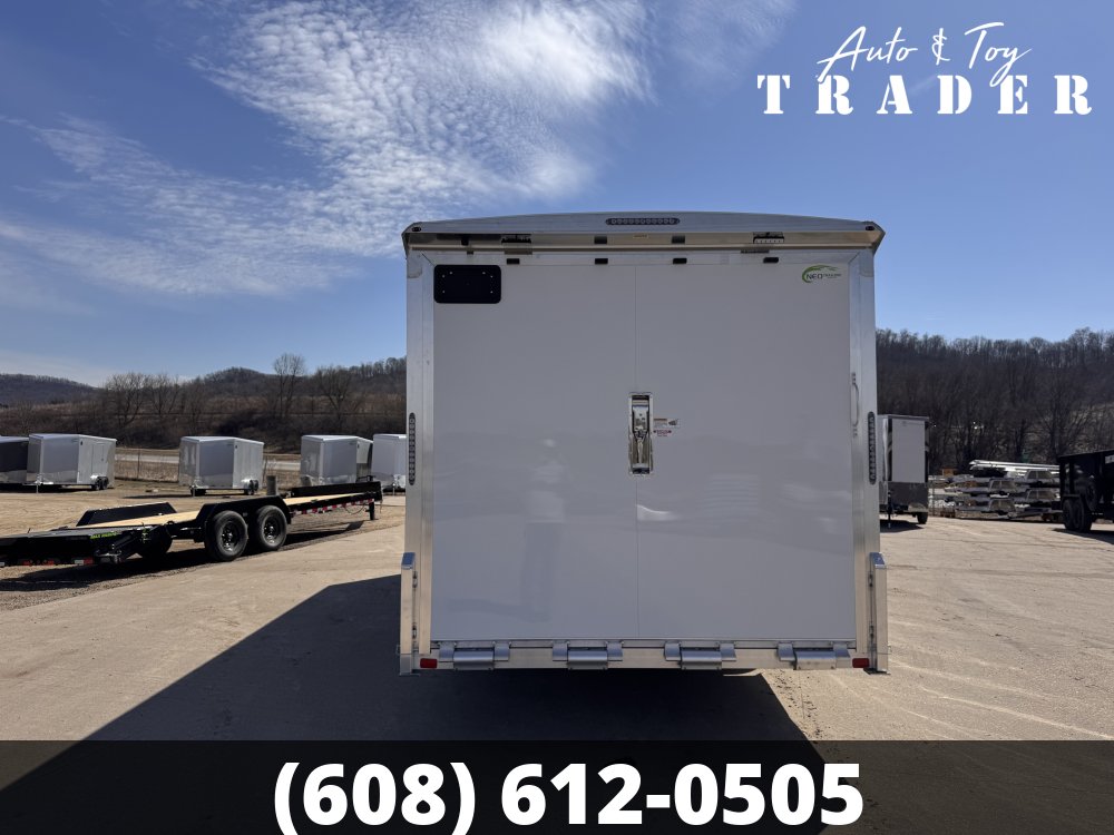 2026 NEO 8.5X24 NACX Aluminum Car Hauler Trailer