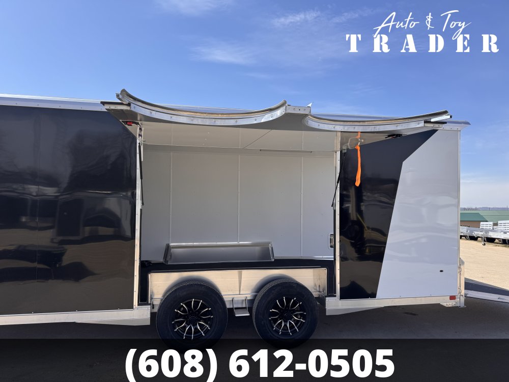 2026 NEO 8.5X24 NACX Aluminum Car Hauler Trailer