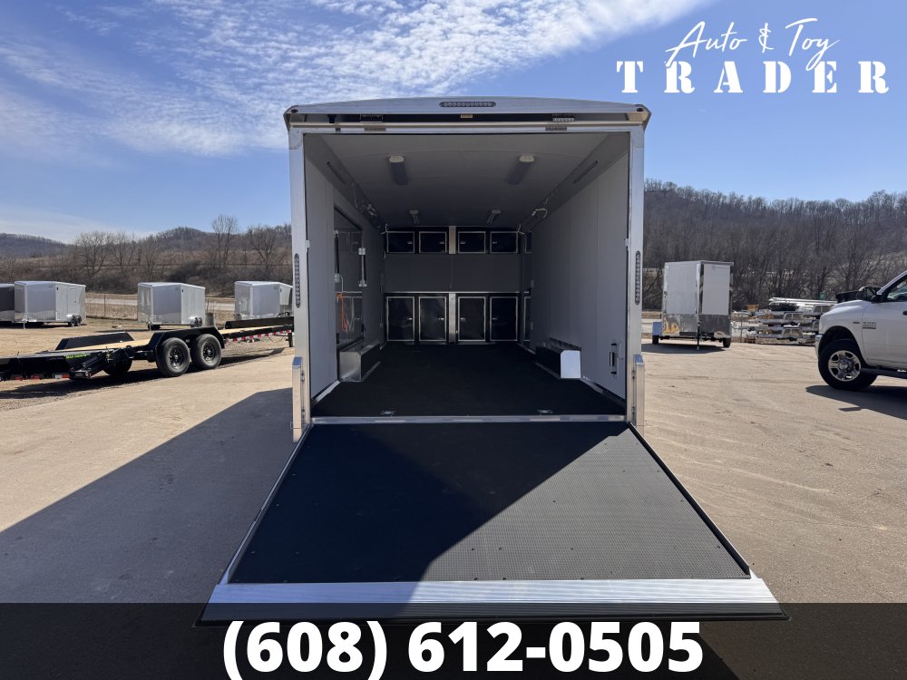 2026 NEO 8.5X24 NACX Aluminum Car Hauler Trailer