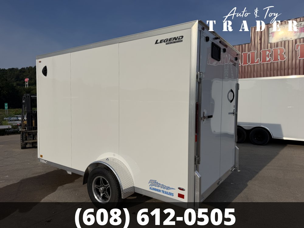 2027 Legend Trailers 7X12 Aluminum Thunder Cargo / Enclosed Trailer