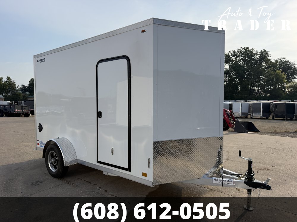 2027 Legend Trailers 7X12 Aluminum Thunder Cargo / Enclosed Trailer