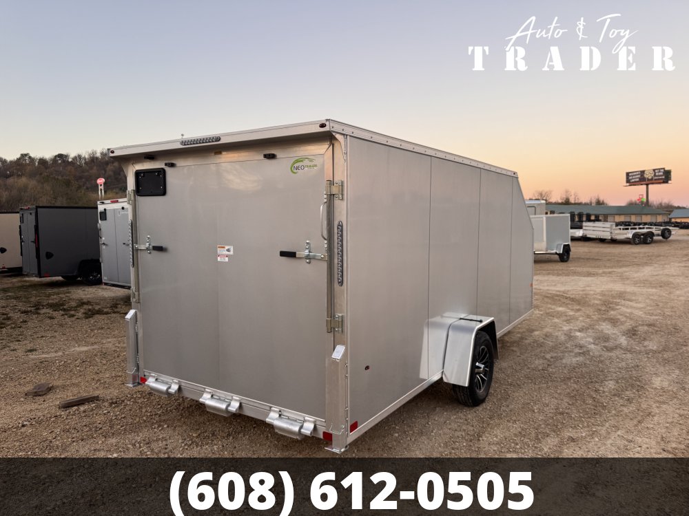 2027 NEO 7X16 NASB Enclosed Snowmobile Trailer