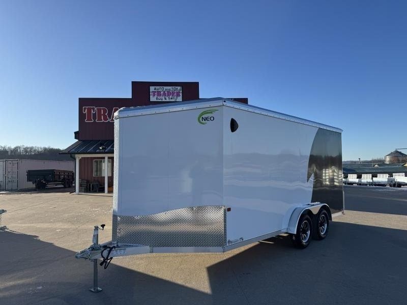 2025 NEO Trailers 7.5X16 Aluminum NAMR Cargo / Enclosed Trailer