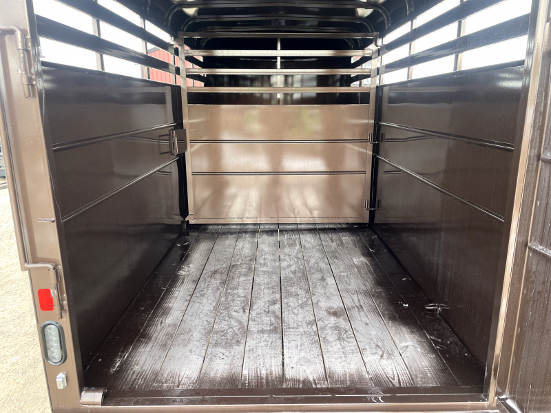 2025 Delta Manufacturing 6X16 Stock Trailer