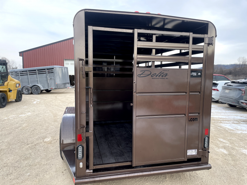 2025 Delta Manufacturing 6X16 Stock Trailer