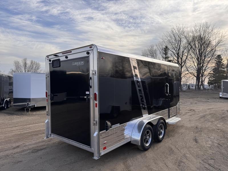 2025 Legend Trailers 7X16 Aluminum DVN Cargo / Enclosed Trailer